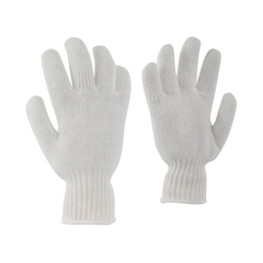 Glove-100% Poly.-Elast.knit