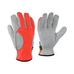 Glove-Water repell.leather-Ball.nylon-Anti-chip-Double Palm