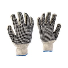Glove-Poly./PVC-Elast.knit