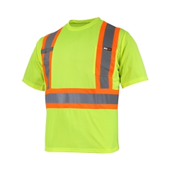 T-Shirt short sleeves-10/4 JOB Quick Dry-Reflect.stripe