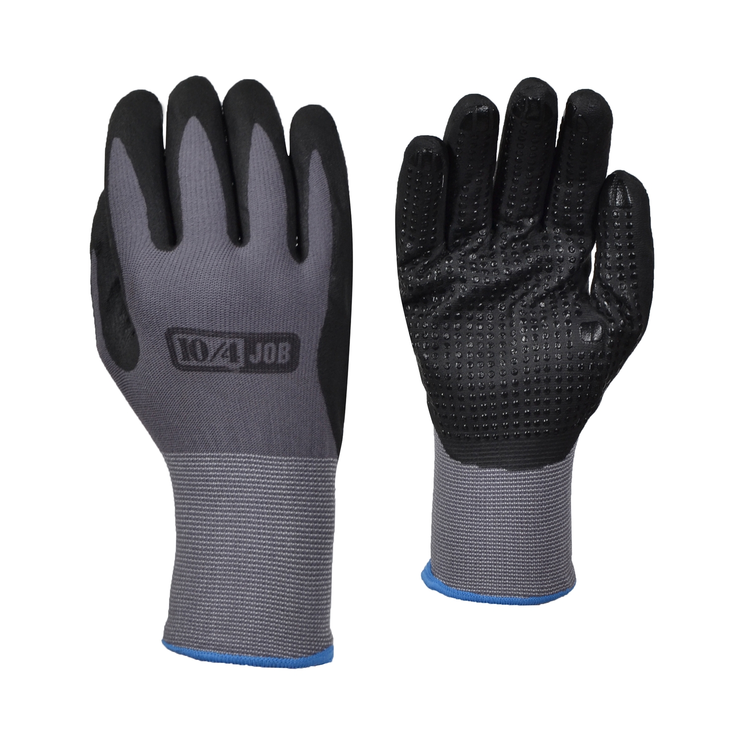 Glove-Nylon/Lycra knit-Nitrile dots
