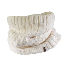 Intfinity scarf-Acrylic knit-Plush