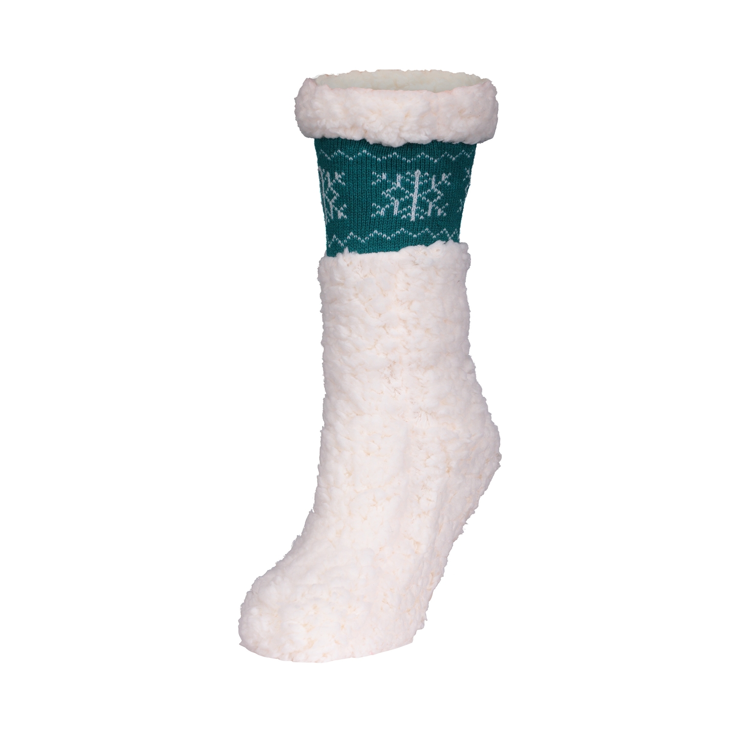 Slippers socks-Acrylic knit-Poly.
