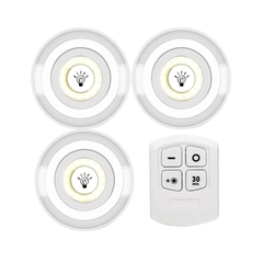 LED Light-3 LED lights 150lumens-Remote control