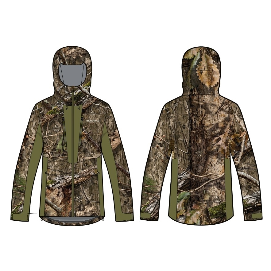 Manteau Imperméable-100% Poly.-Membrane-Scellées