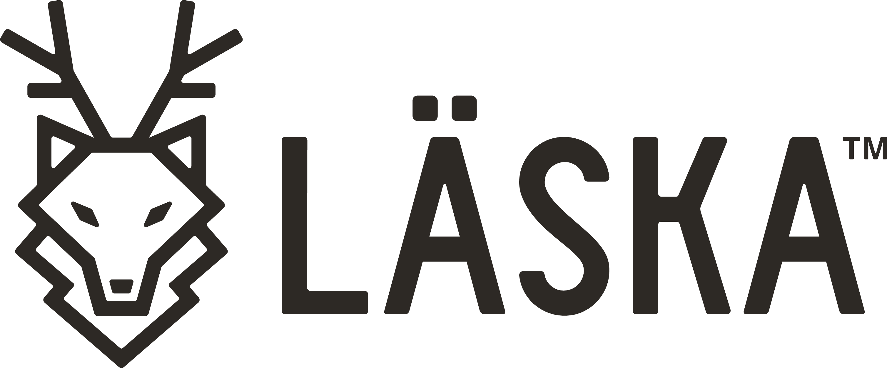 Laska logo h pms tm black
